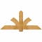 Ekena Millwork Redmond Rough Sawn Timber Gable Bracket, Western Red Cedar, 60"W x 27"H x 2"D x 6"F, 11/12 Pitch GBW060X27X0206RED00RWR - alternate 1